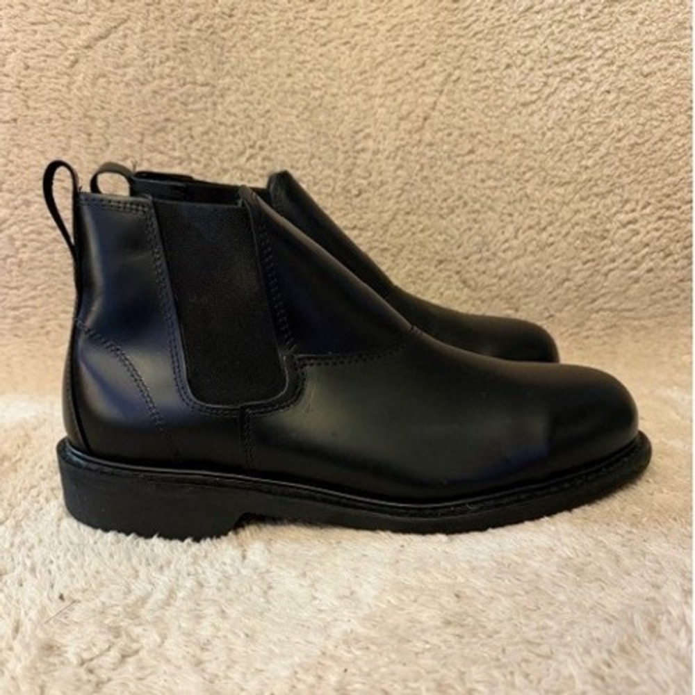 Capps Airlite Uniform Footwear Vibram Biltrite Mens 10 XW Black Boots 90109